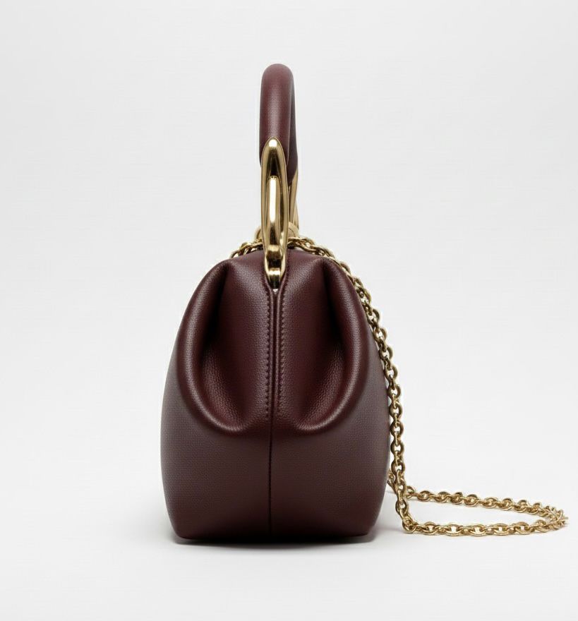 Brown Sculptural Bag